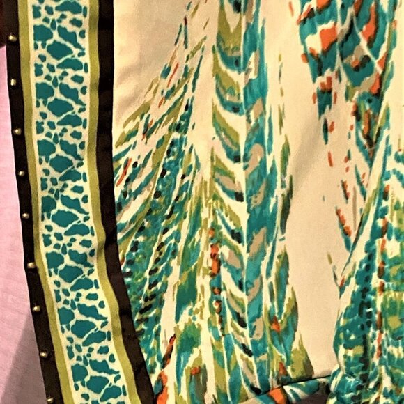 NWOT International Concepts Short Sleeve Boho Midi - Picture 4 of 9